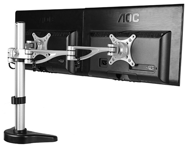 Fleximounts Clamp Monitor Arm Desk Mounts Stand For 10 24 Fleximounts Clamp Monitor Arm Desk Mounts Stand For 10 24 Lcd Screen Contemporary Accessories By Zoxou Inc