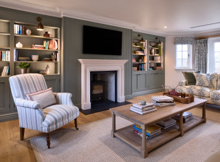 75 Beautiful Living Room with a Standard Fireplace Ideas and Designs February 2025 Houzz UK