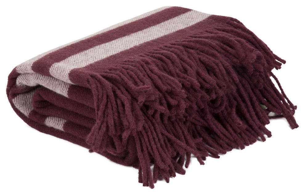 Australian Wool Blanket Throw by Lavish Home Traditional Blankets by Trademark Global