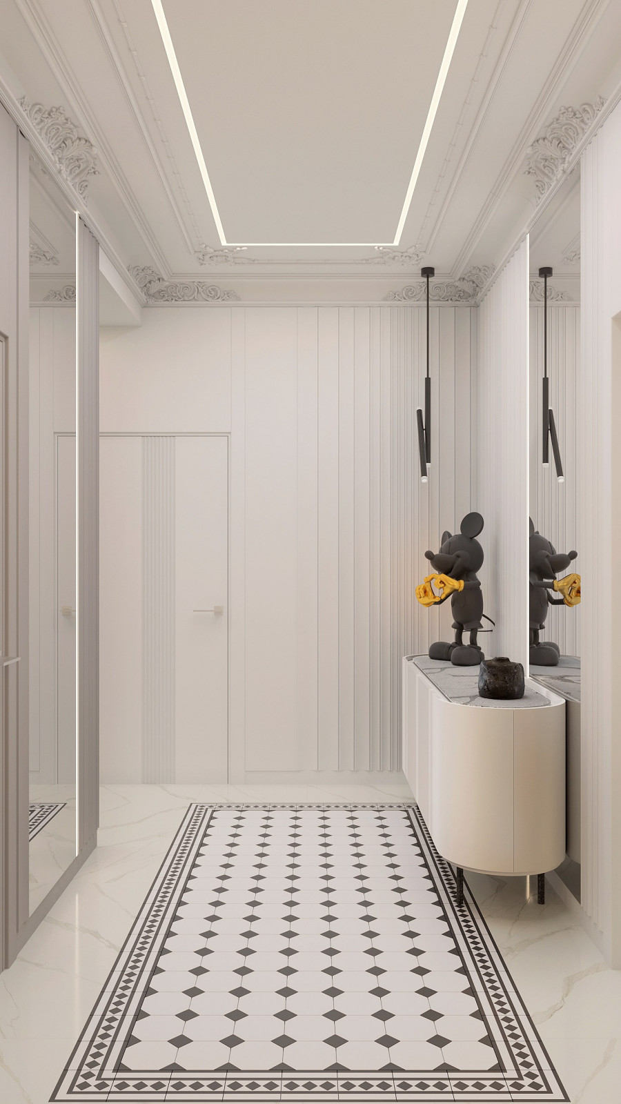 Интерьер квартиры в сердце Питера