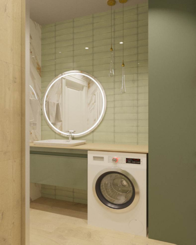 Спальня, душевая