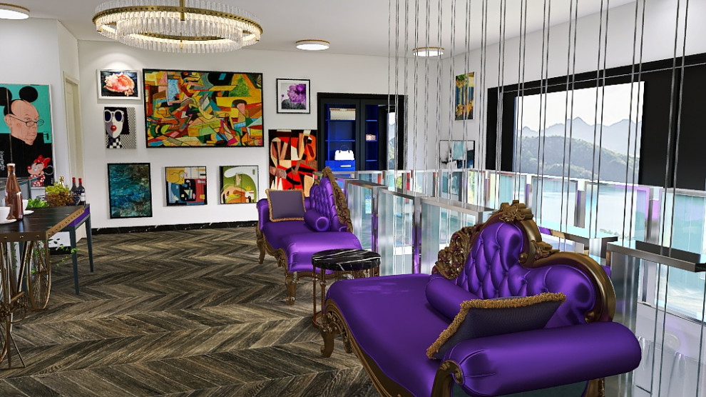 Двух этажный дом