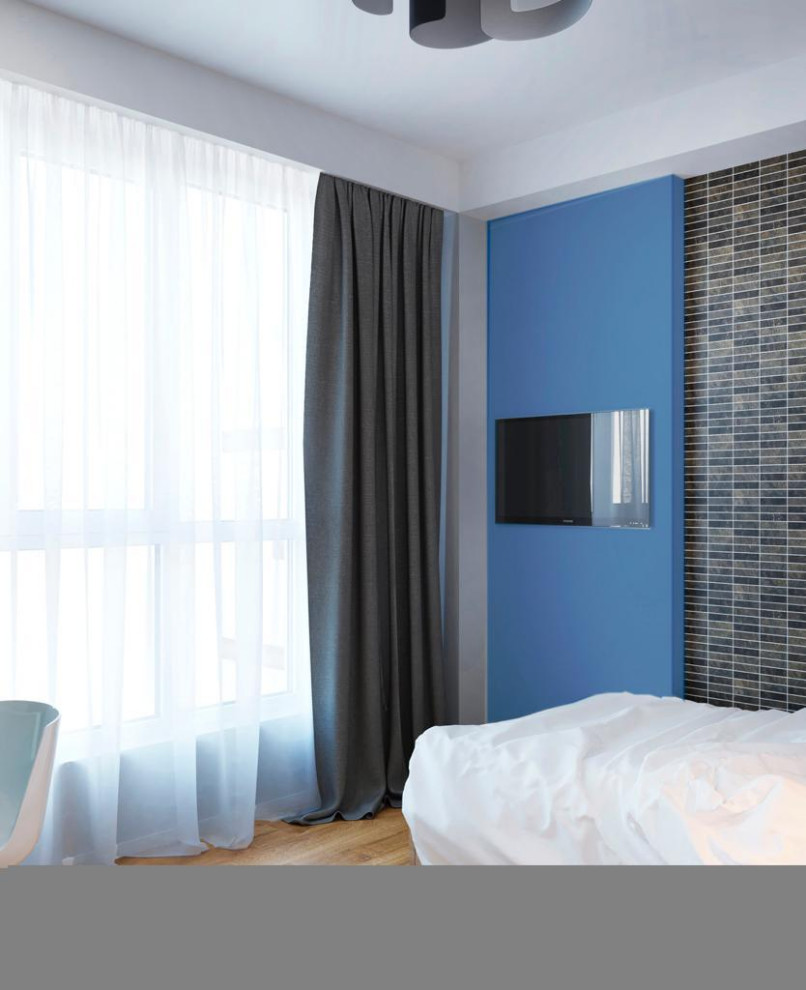 Дизайн проект квартиры в стиле "Минимализм" общей площадью 110 кв.м.