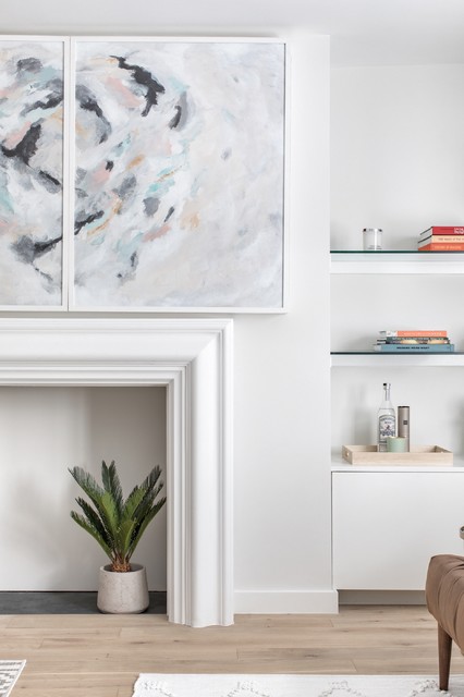 Notting Hill Flat skandinavisk-vardagsrum
