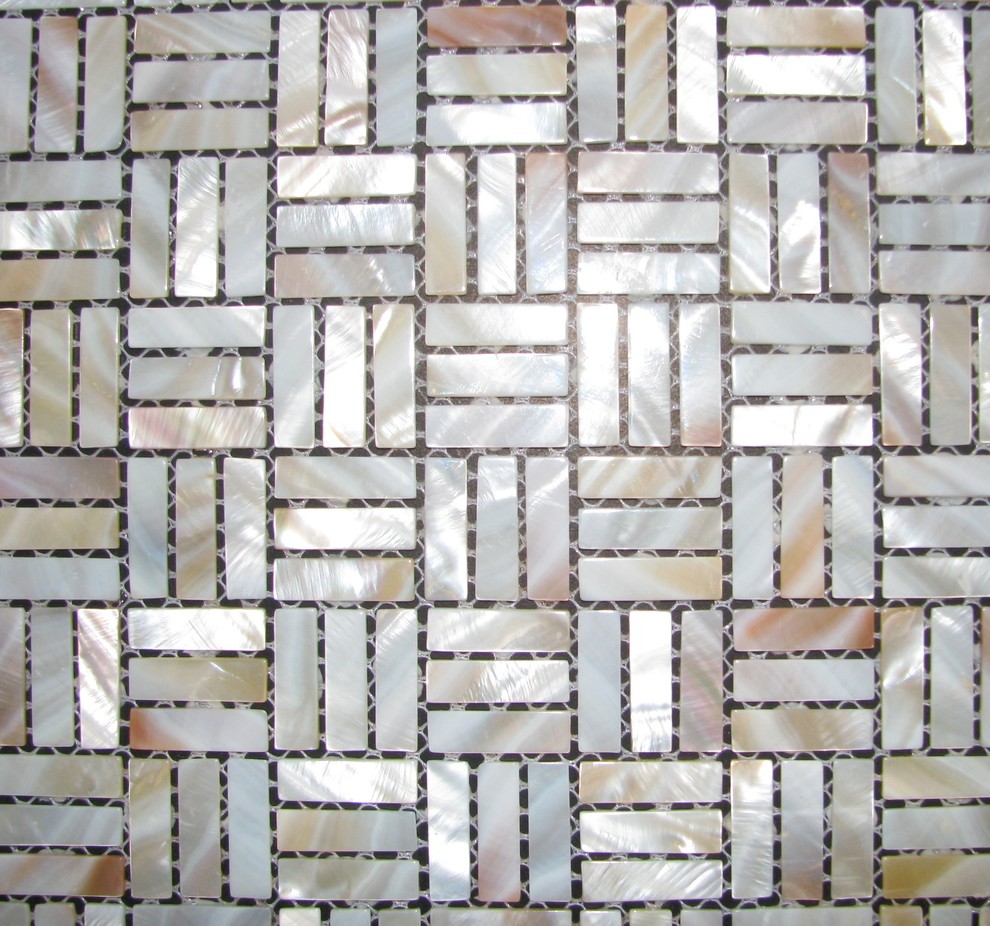 Natural White Parquet Mother of Pearl