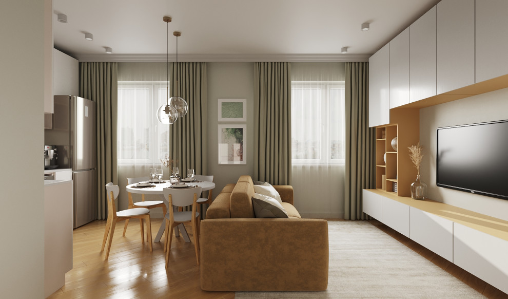 Кухня- гостиная