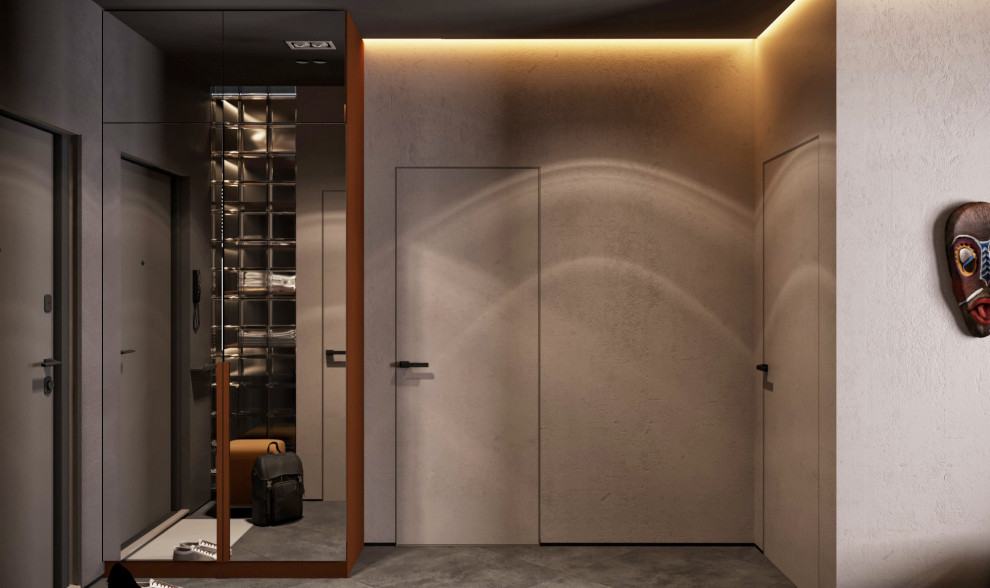 Проект однокомнатной квартиры 40 м²