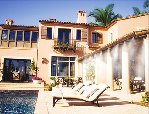 Professional-Grade Misting System: Patio Furniture