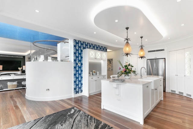 Orana Seaforth - Stunning luxury beach style home coastal-kitchen