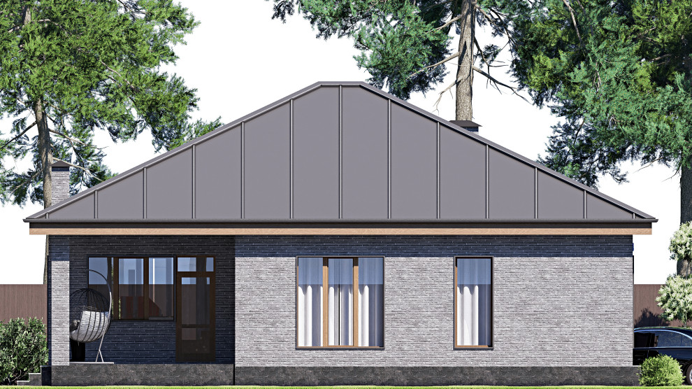 Проект одноэтажного дома 12х13м S111м2 F-18170