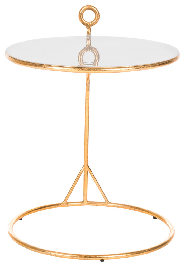 Emirah Round C Table Contemporary Side Tables And End Tables by