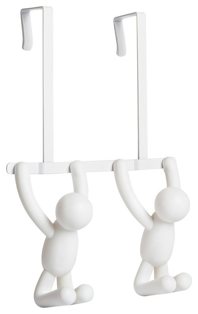 Umbra Buddy Over the Door Double Hook, White