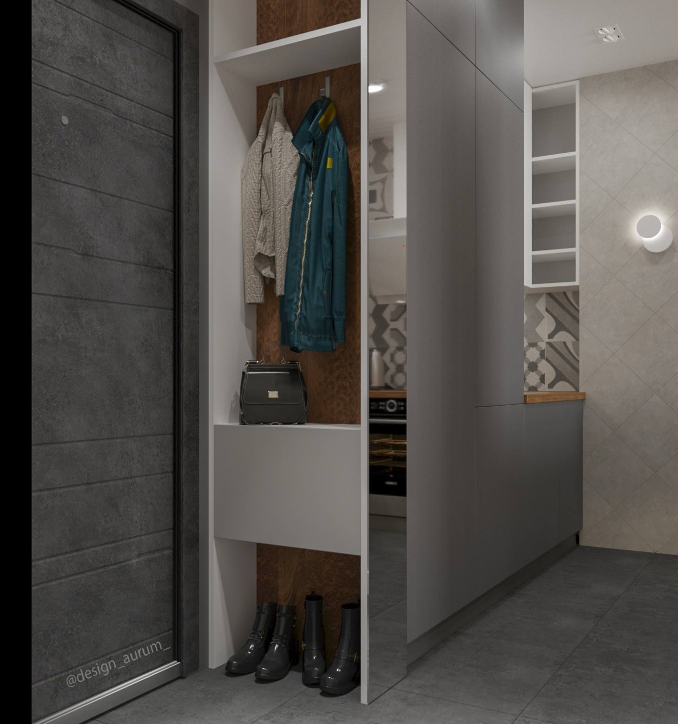 Кухня-гостиная в г. Химки