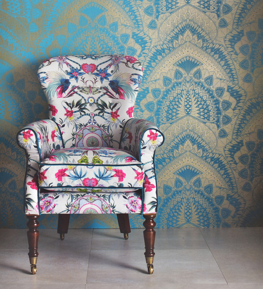 Matthew Williamson/ткани и обои в интерьере