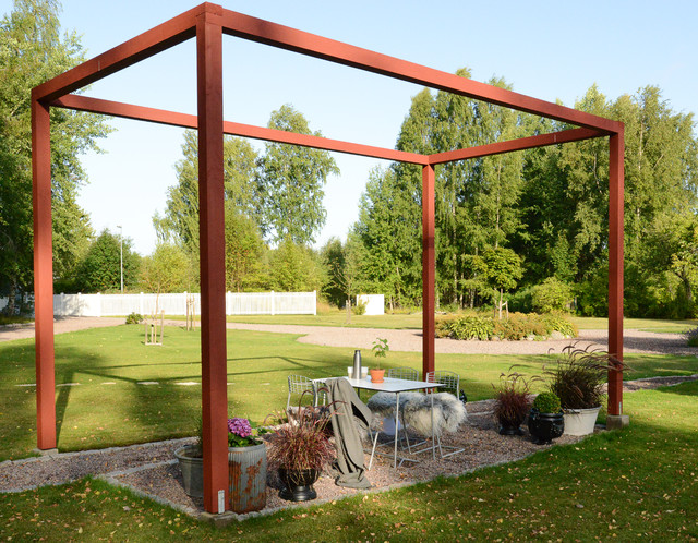 Pergola scandinavian-garden