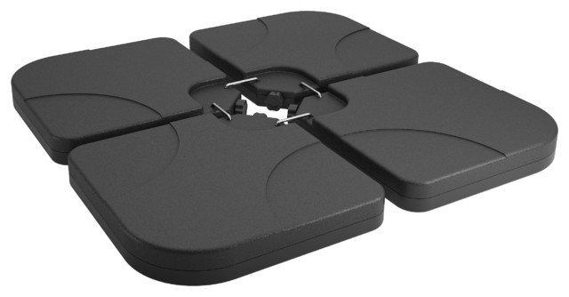 Corliving Patio Umbrella Base Weights Contemporary Outdoor Corliving Patio Umbrella Base Weights
