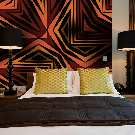 Принты обоев и стеновых панно