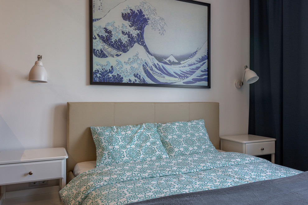 Черно-белый интерьер