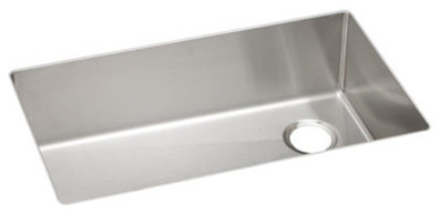 Crosstown Stainless Steel Single Bowl Undermount Sink ECTRU30179R