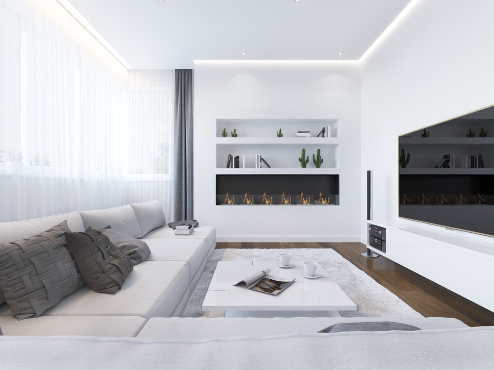 Дизайн студии площадью 86 кв.м в скандинавском стиле