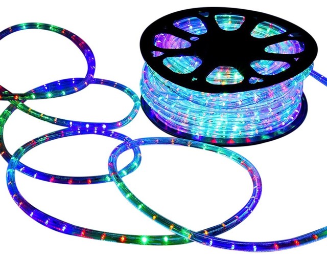 150 2 Wire Led Rope Light Indoor Outdoor Rgb