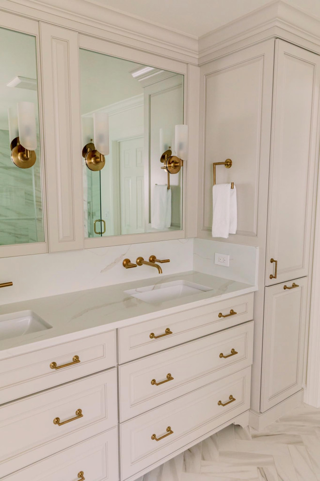 Home design - transitional home design idea in Baltimore