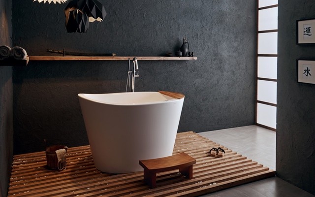 Aquatica True Ofuro Tranquility Heated Japanese Bathtub