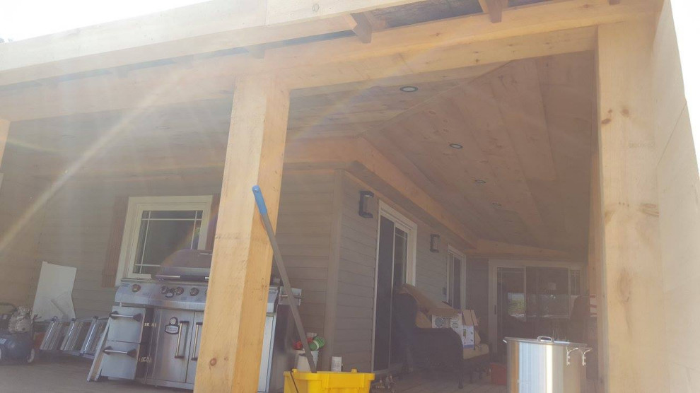 Pine Porch Ceiling / Soffit
