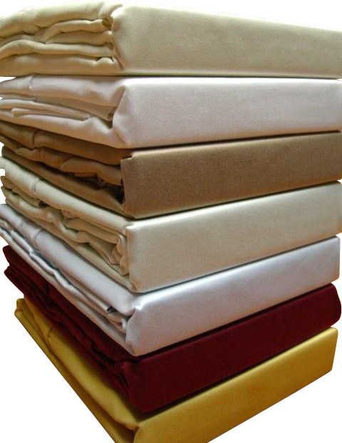 600TC Solid Sheet Set, 100% Egyptian cotton California King White