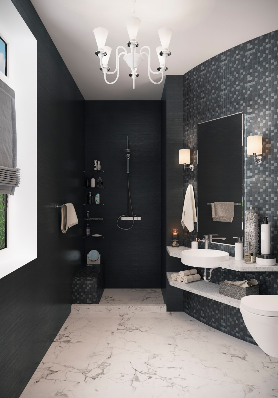 Дизайн коттеджа современная классика (п-ов Пролетарский)