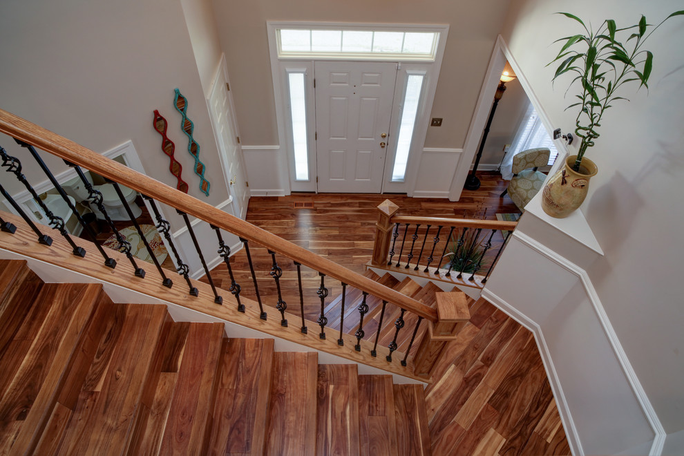 Mountain style staircase photo in Baltimore