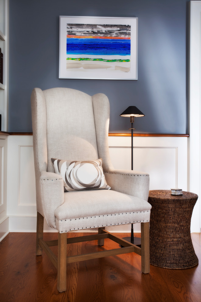 Home office - transitional home office idea