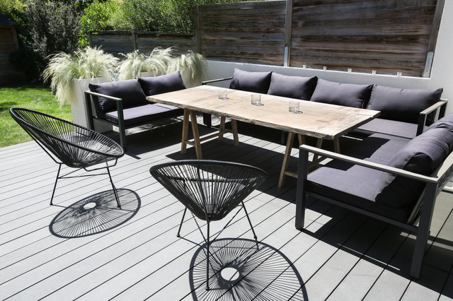 Cube zen contemporaneo-terraza-y-balcon