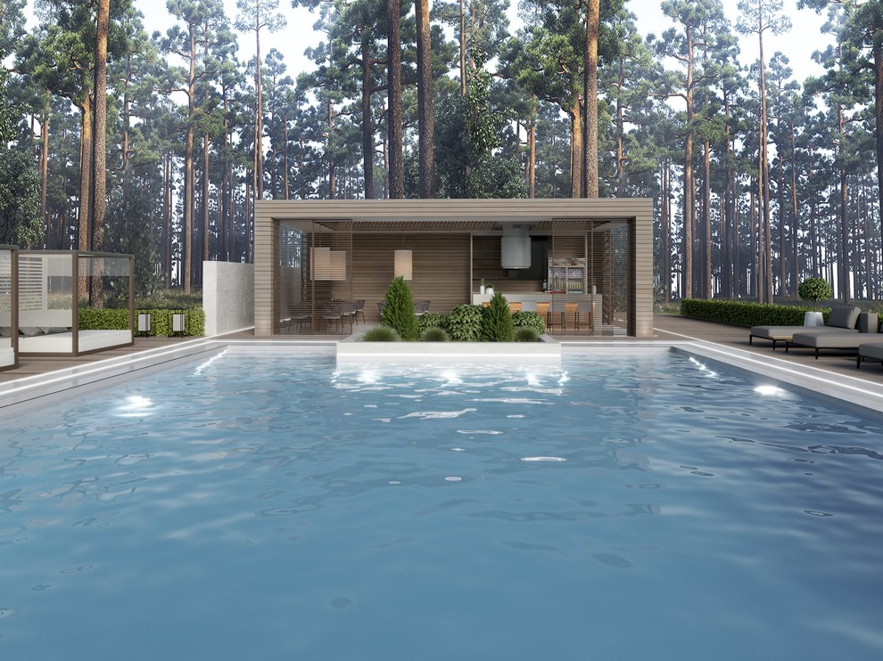 Проект частного бассейна