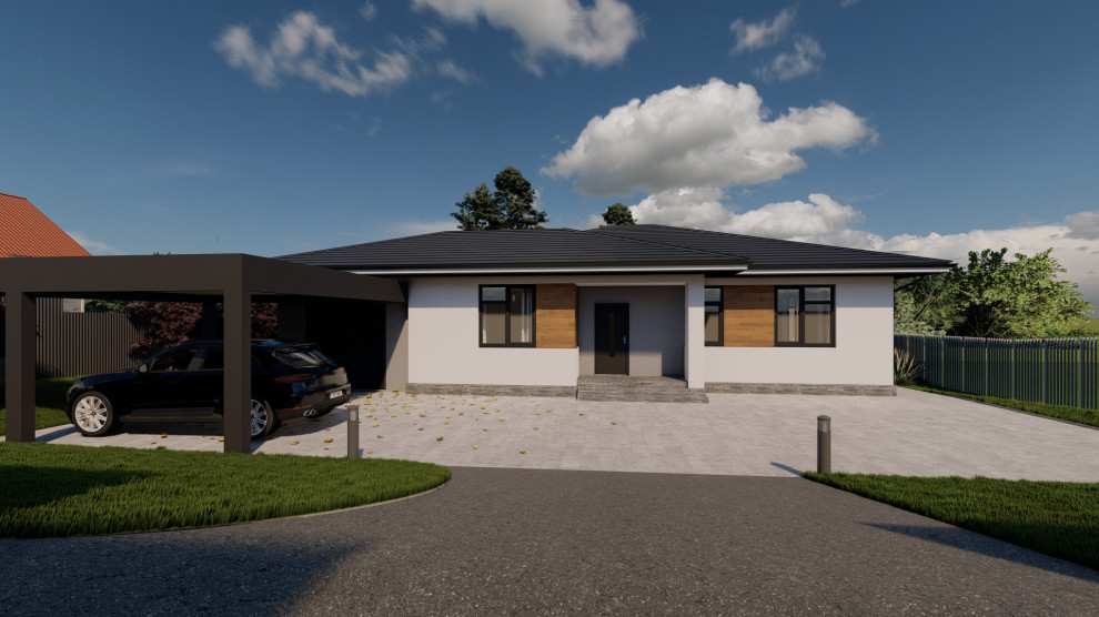 Проект дома на готовом фундаменте