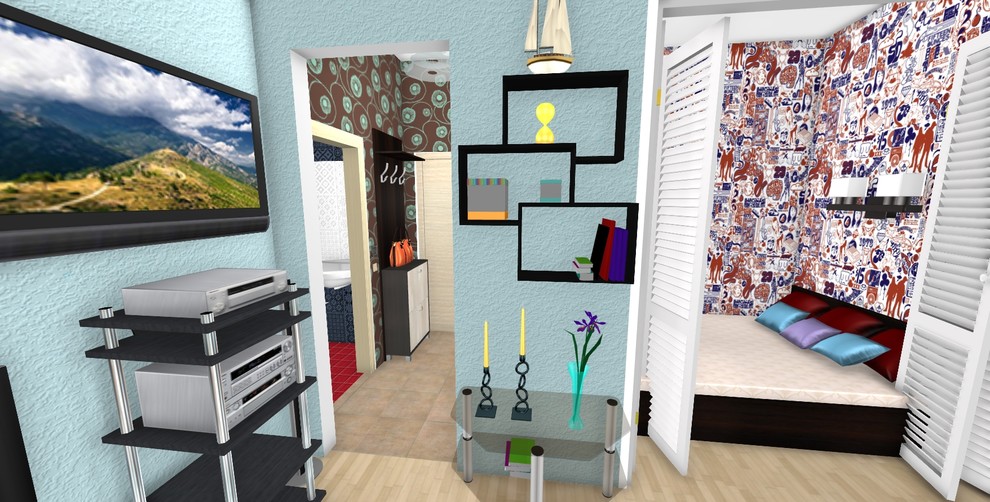 Квартира-студия 30 м2  для сына