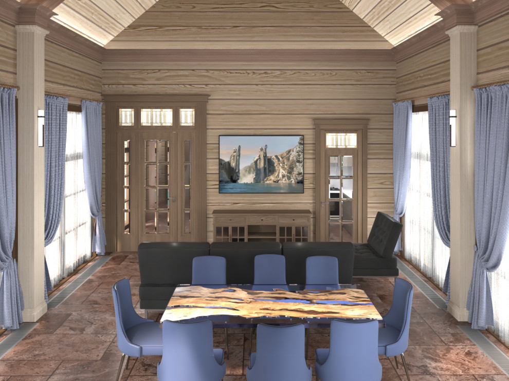 Баня на Новой Риге