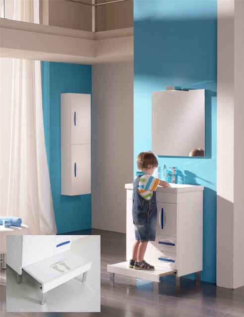 Bathroom vanity for kids. - Contemporary - Kids - Miami - by Macral ...