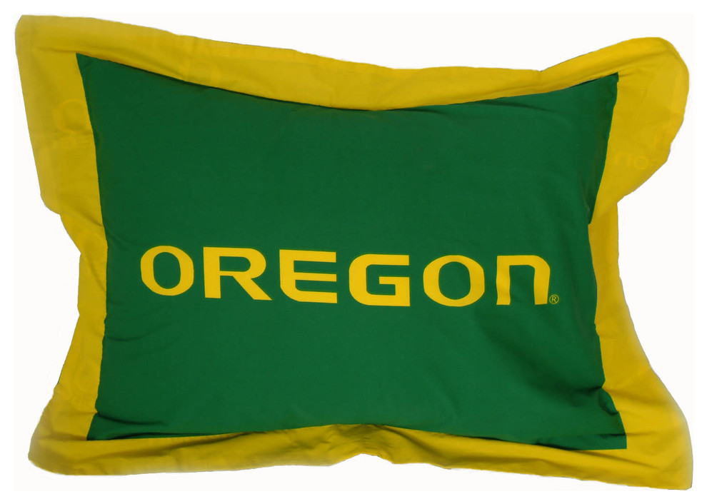 Oregon Ducks Printed Pillow Sham