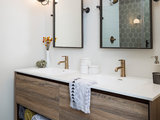 Transitional Bathroom by Jacob Hand Photography + Motion