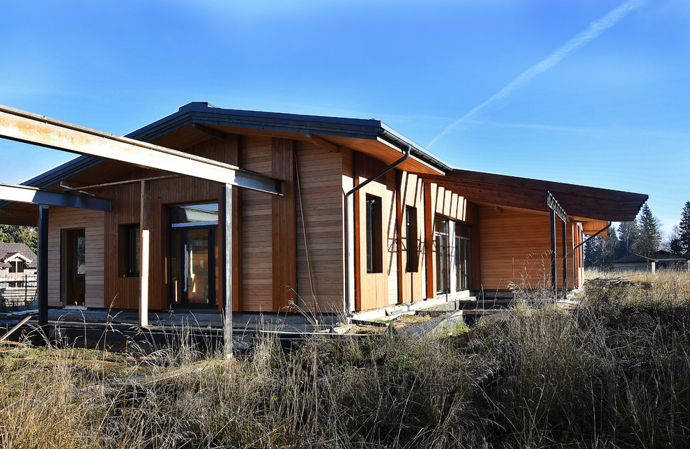 Одноэтажный жилой дом 250 м2