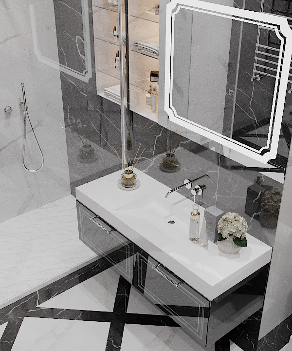 С/у в мастер-спальне