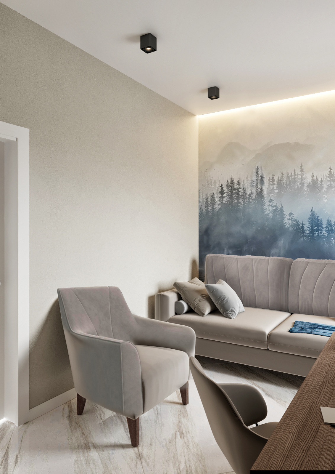 Проект двухэтажного частного дома 150 кв.м.