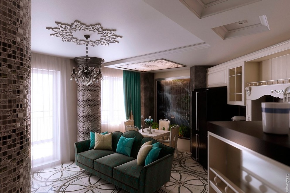 Дизайн-проект квартиры «Снегири»