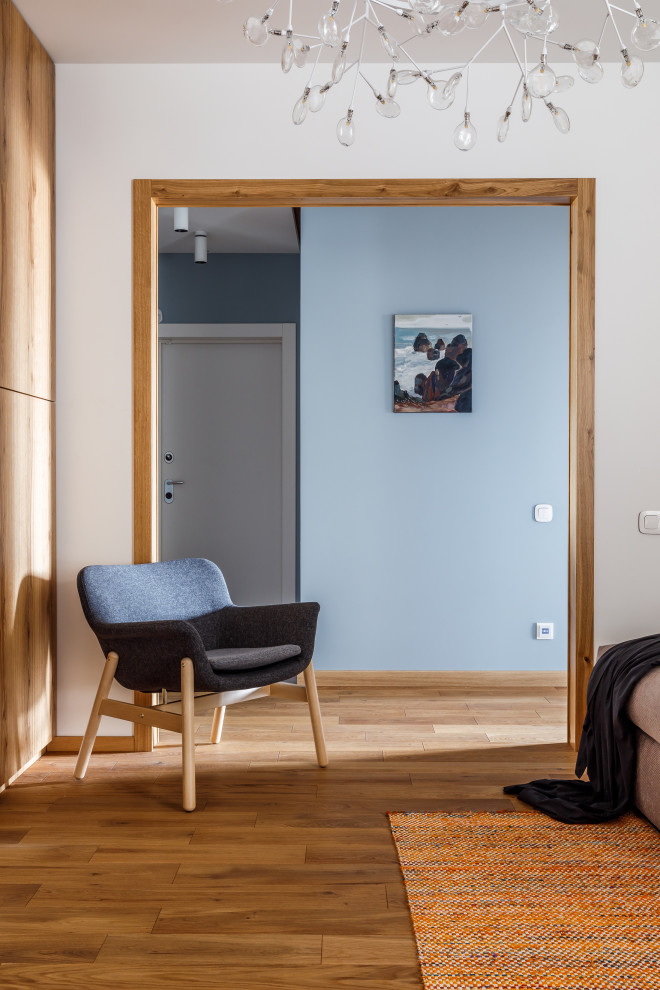 Квартира с фито-стеной и яркими акцентами в Москве