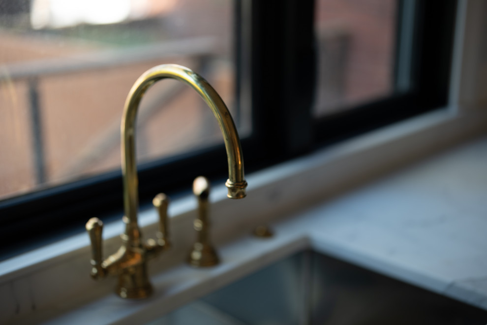 Eclectic Townhome City Scape