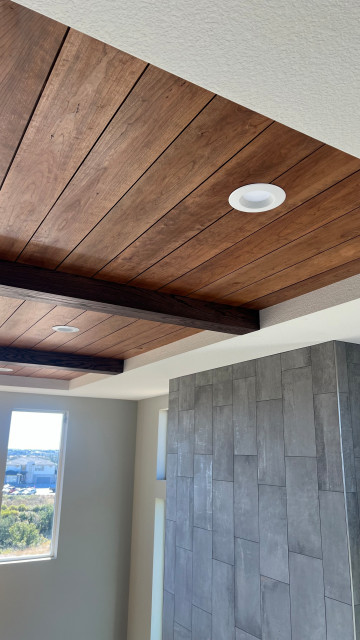 Ceiling decoration modern-living-room