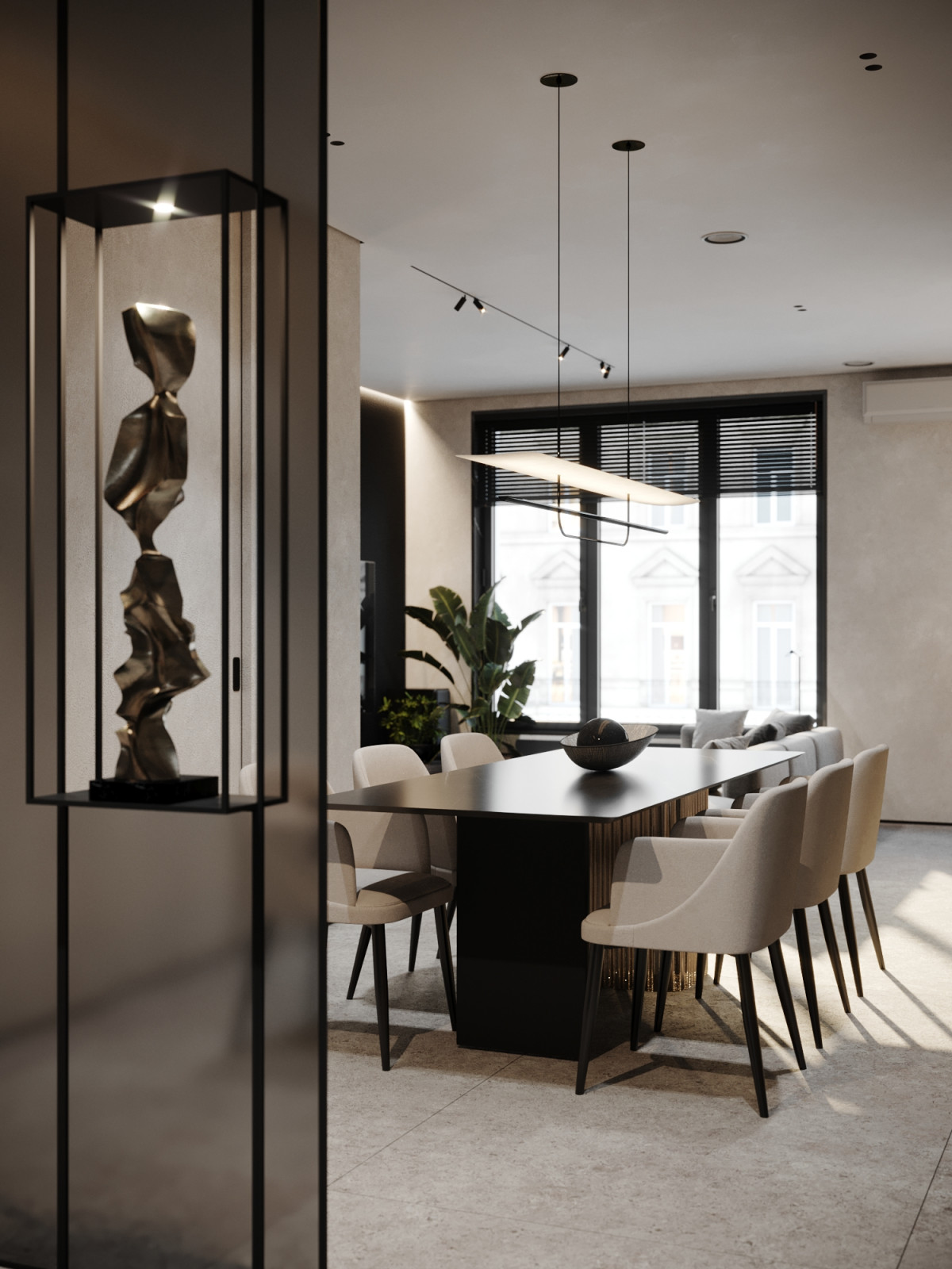 Дизайн интерьера трехкомнатной квартиры в ЖК Futurist