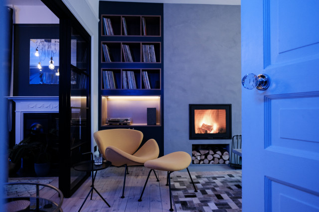 Crouch End - House Refurbishment modern-vardagsrum