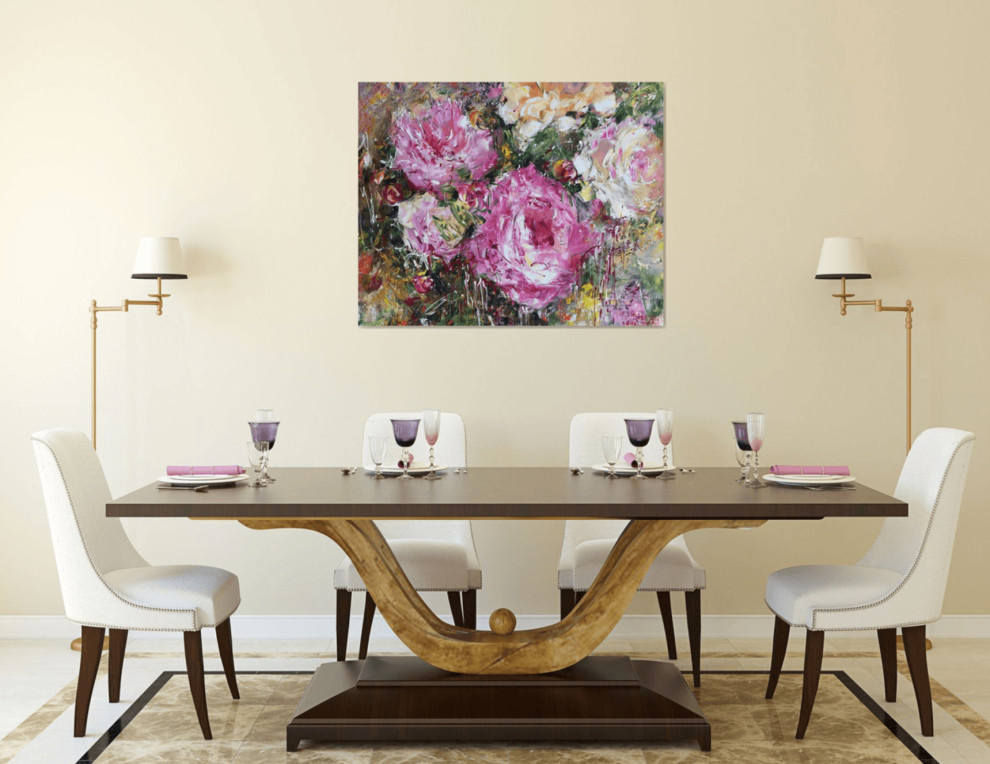 Работы художницы Дианы Маливани - Столовая - Дизайн интерьера (1)